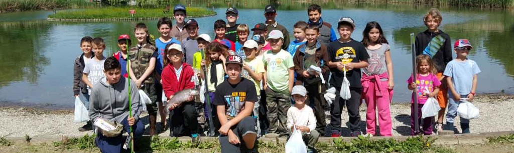 Concours de pêche à la truite « jeunes » au plan d’eau de Challes-les-eaux