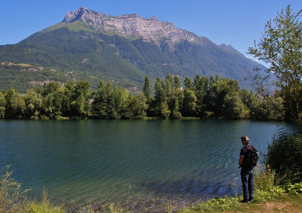 Le parcours de pêche du lac de Carouge à Saint-Pierre d’Albigny