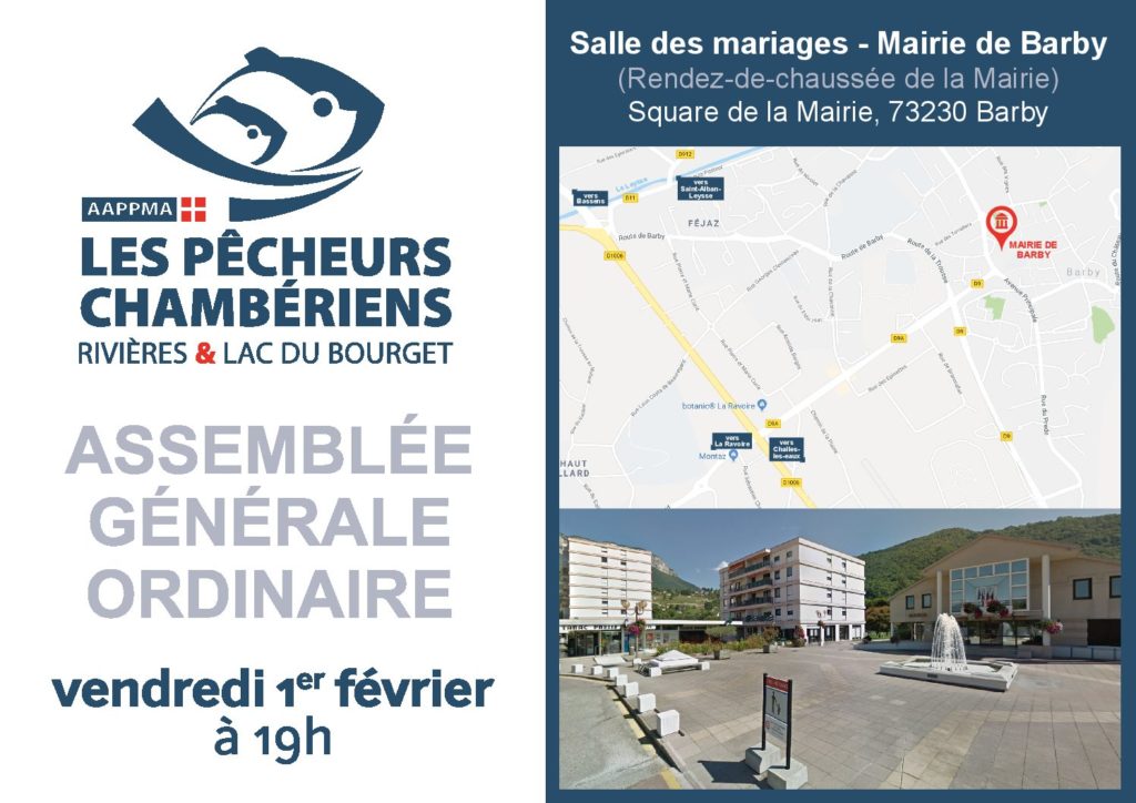 Assemblée Générale des Pêcheurs Chambériens