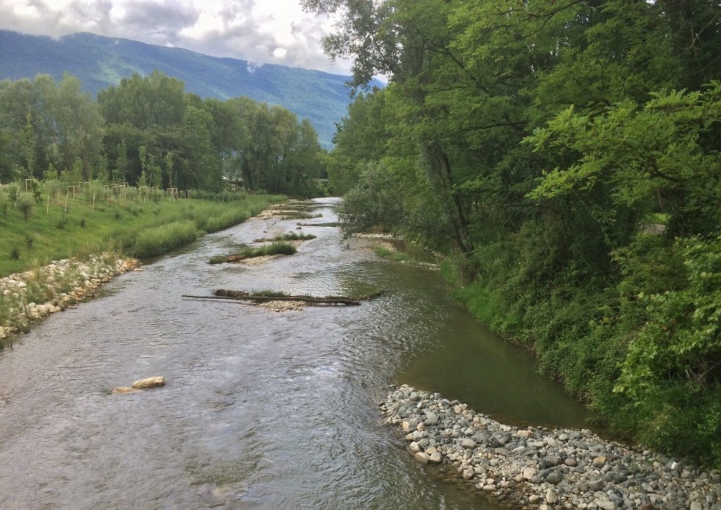 Le parcours « prendre et relâcher » de la Leysse